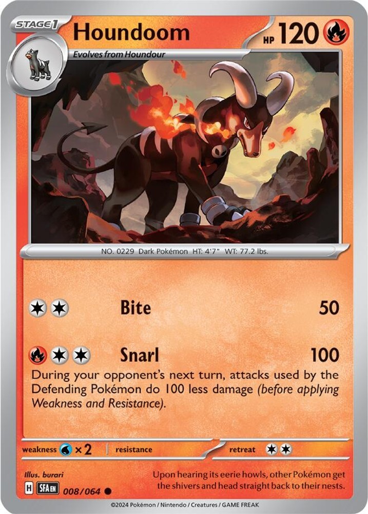 Houndoom SV: Shrouded Fable 008/064 NM