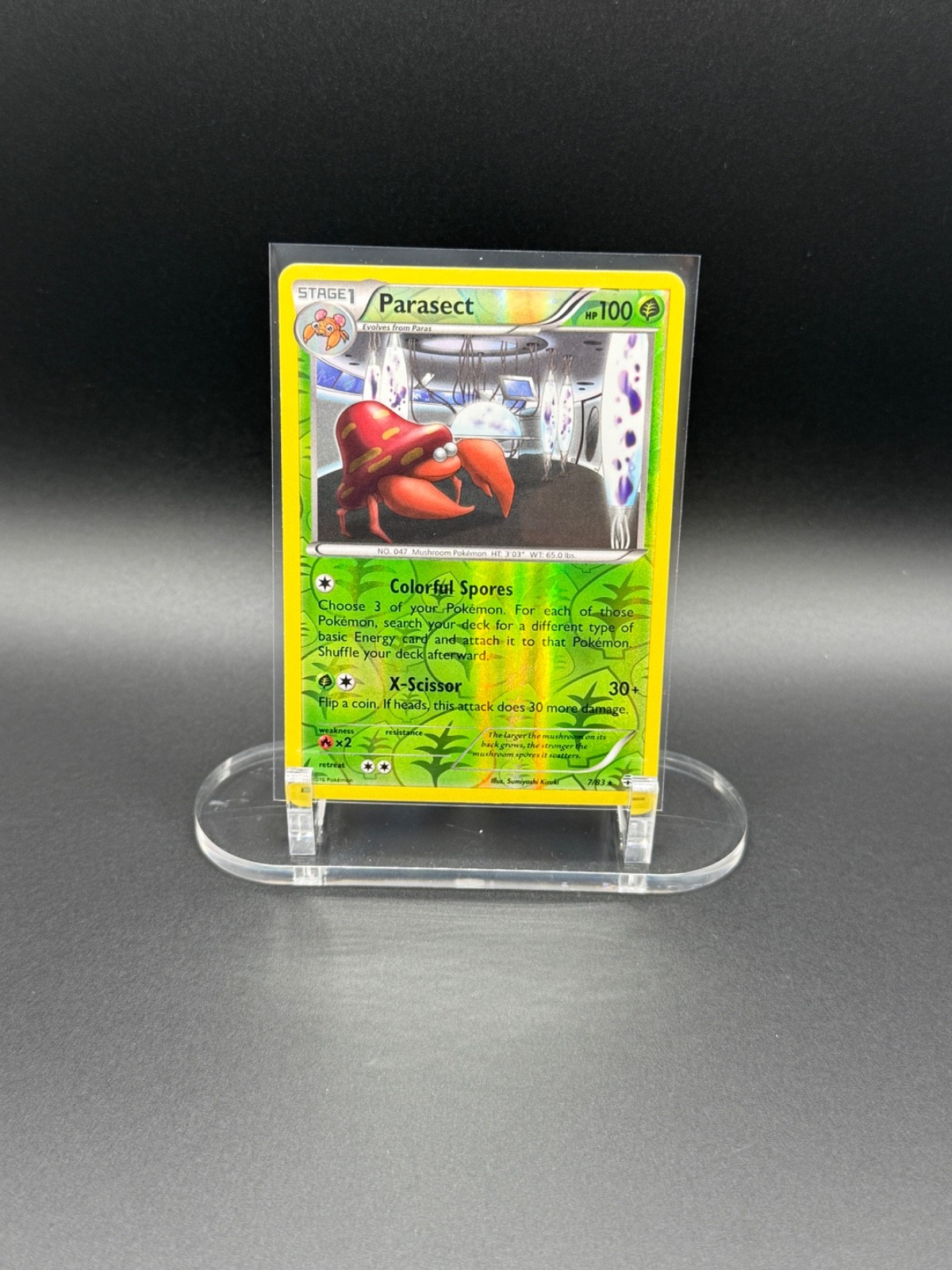 Pokemon TCG Parasect - Generations 7/83