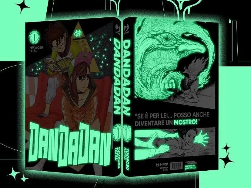 Manga Dandadan 1 Variant Glow in the dark Lucca comics 2026 - Jpop