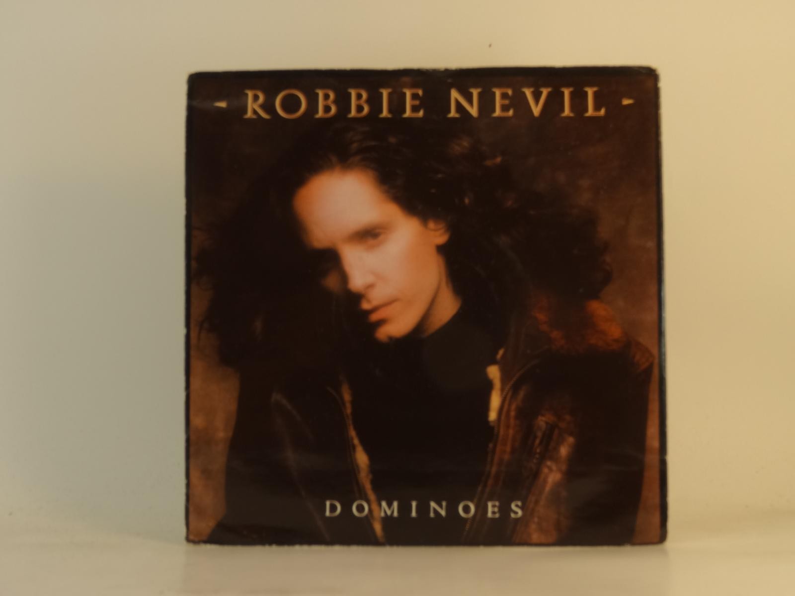 ROBBIE NEVIL DOMINOES (1) (59) 2 Track 7" Single including Picture Sleeve MANHAT
