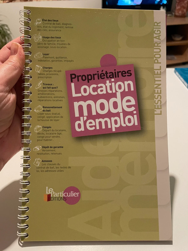 Propriétaires, location mode d’emploi - L’essentiel pour agir - Excellent état