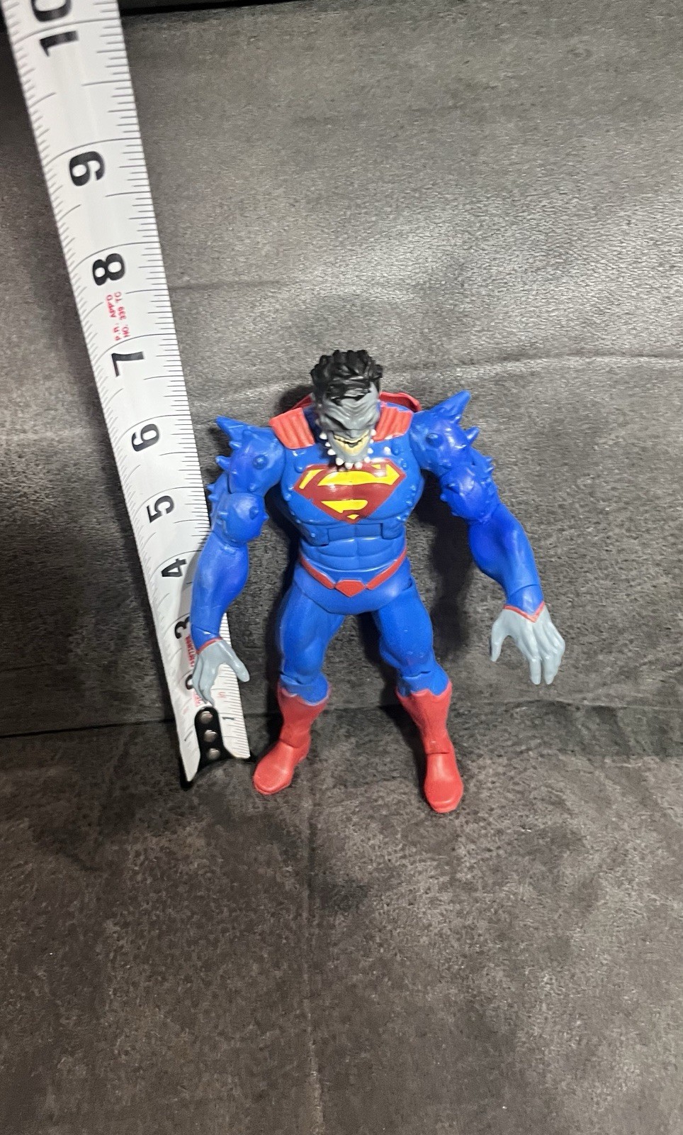 DC Multiverse Superman Doomed Action Figure Mattel Nuovo 52 Doomsday Wave