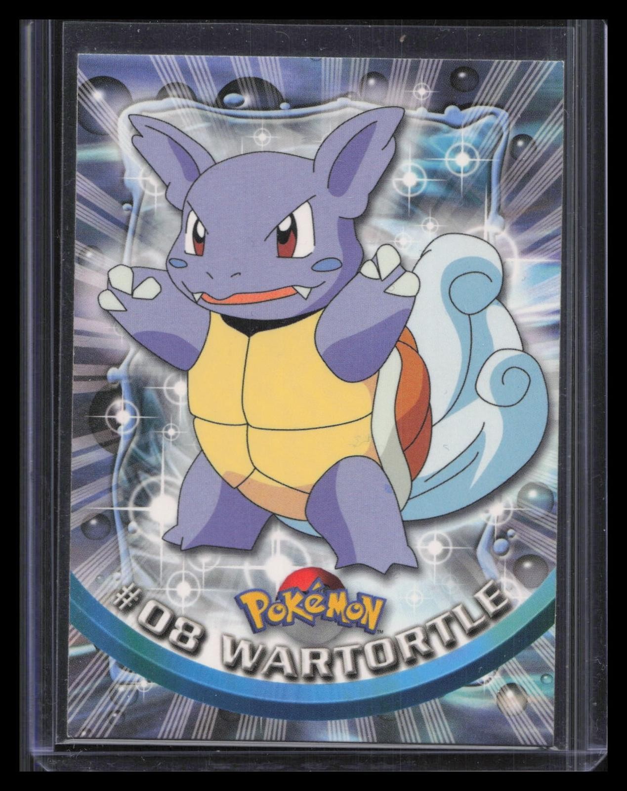 Wartortle 1999 Topps Pokemon TV Animation Edition Series 1 #8