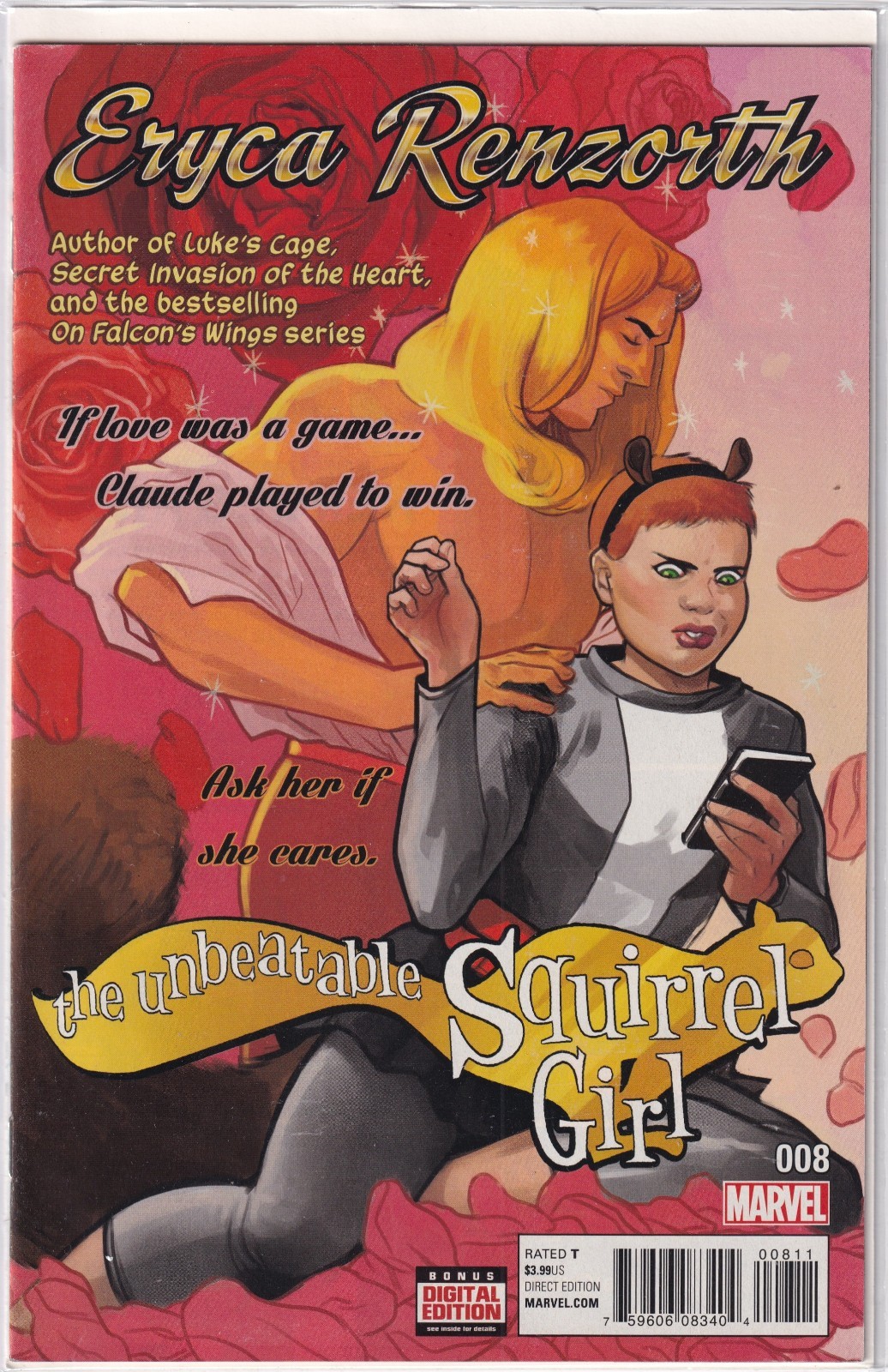 28555: MARVEL LA RAGAZZA SCOIATTOLO IMBATTIBILE #8 Grado quasi nuovo