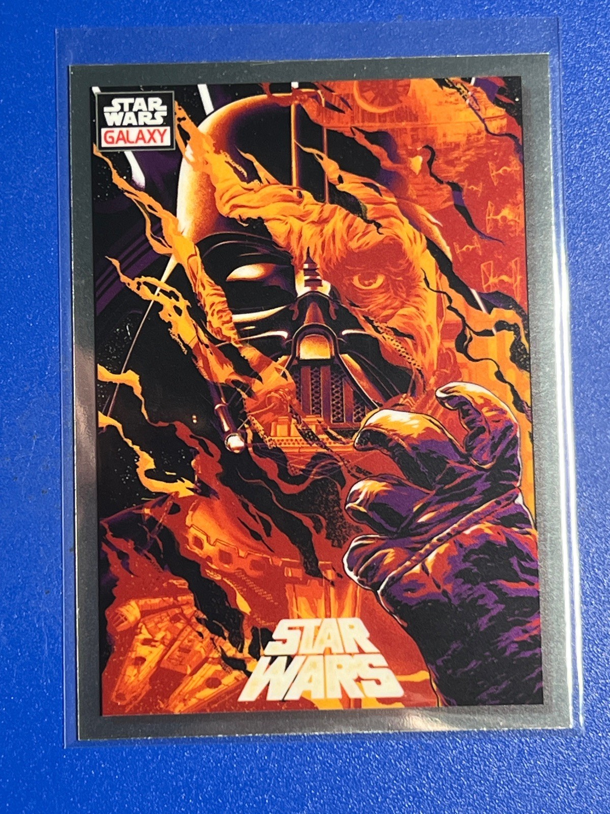 2023 Topps Star Wars Galaxy Chrome Master of Evil Darth Vader #71