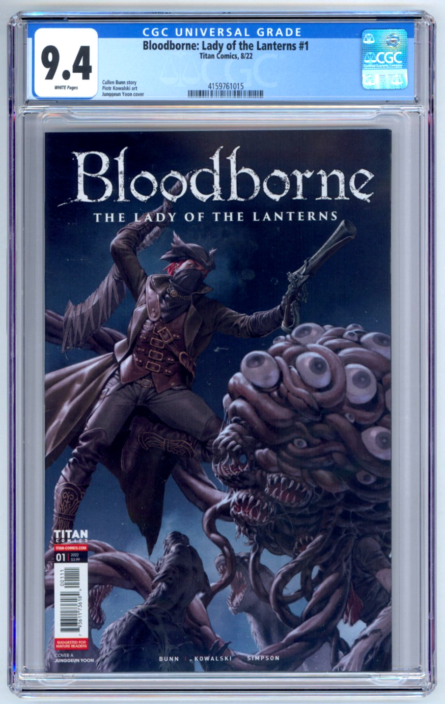 Bloodborne: Lady of the Lanterns #1 CGC 9.4 Yoon Cover A Titan Comics 2022