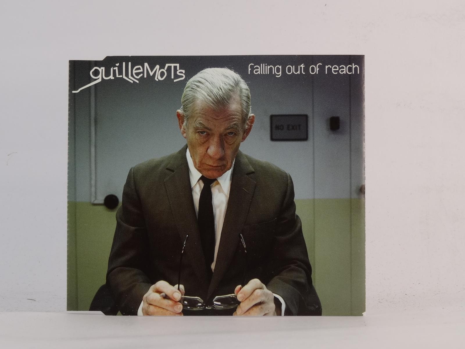 GUILLEMOTS FALLING OUT OF REACH (E52) 1 Track Promo CD Single plus Picture Sleev
