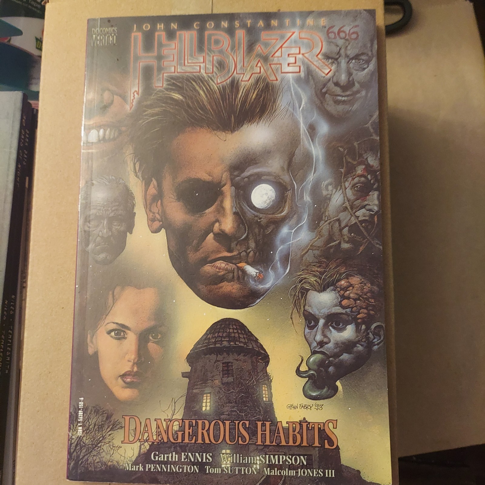 DC Hellblazer: Dangerous Habits TPB John Constantine Ennis seconda stampa