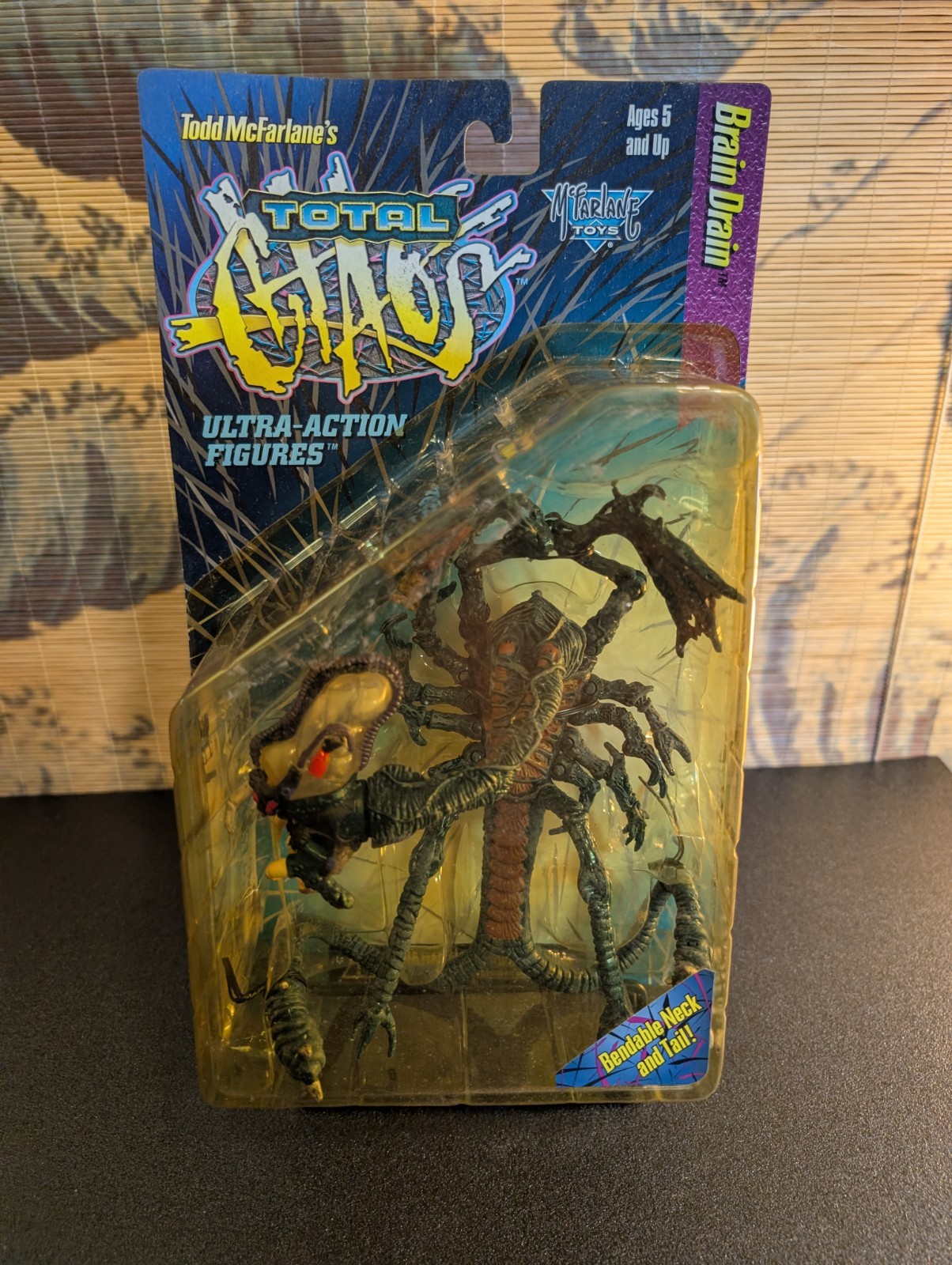 Scarico cervelli McFarlane 1996 Total Chaos serie 1 vintage nuovo con scatola