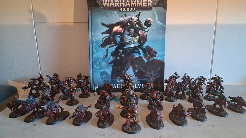 Space Wolves(Red Corsairs Renegades)