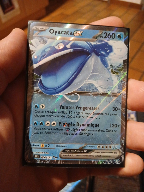 Carte Pokemon Oyacata EX