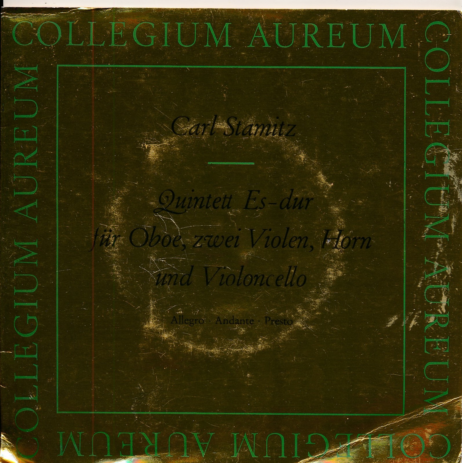 Carl Stamitz - Collegium Aureum - Single 7" Vinyl 243/16