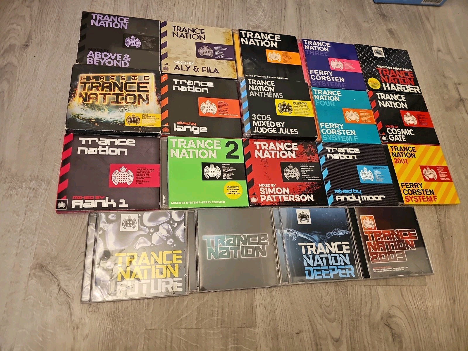 Ministry Of Sound Trance Nation CD Bundle