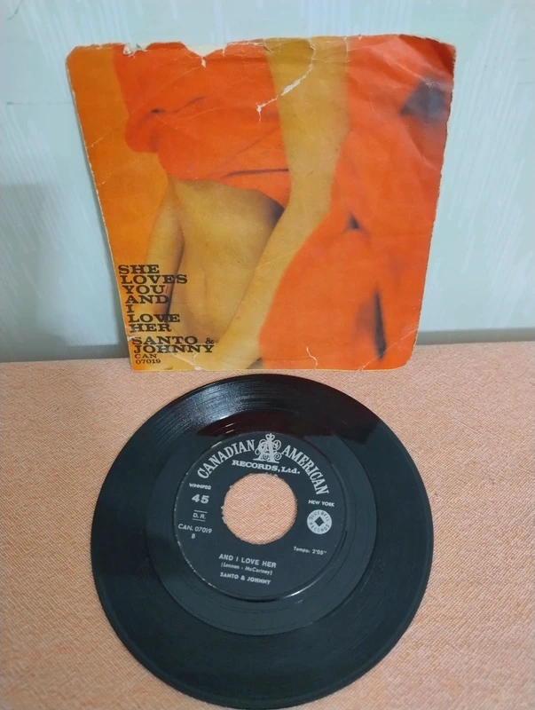 Santo & Johnny - She Loves You and I Love Her