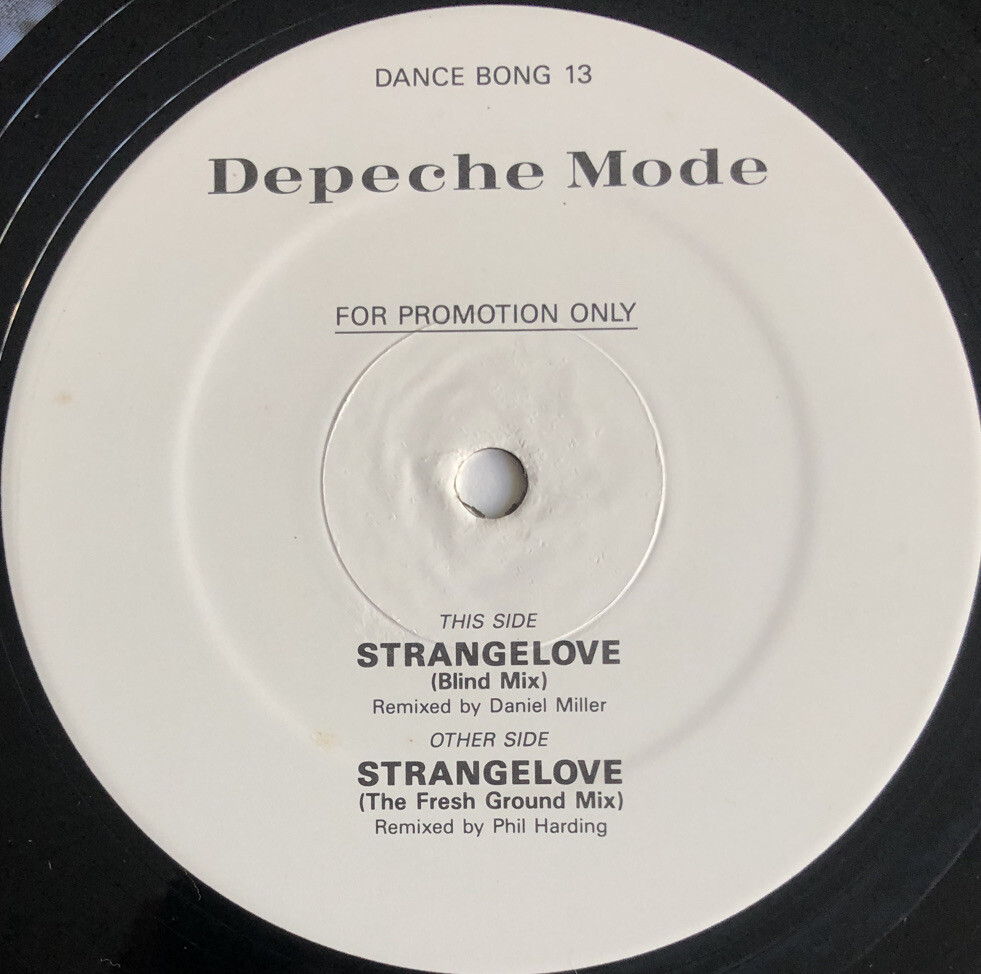 DEPECHE MODE -Strangelove (The Fresh Ground Mix)- Unreleased 12” Promo Only Mix
