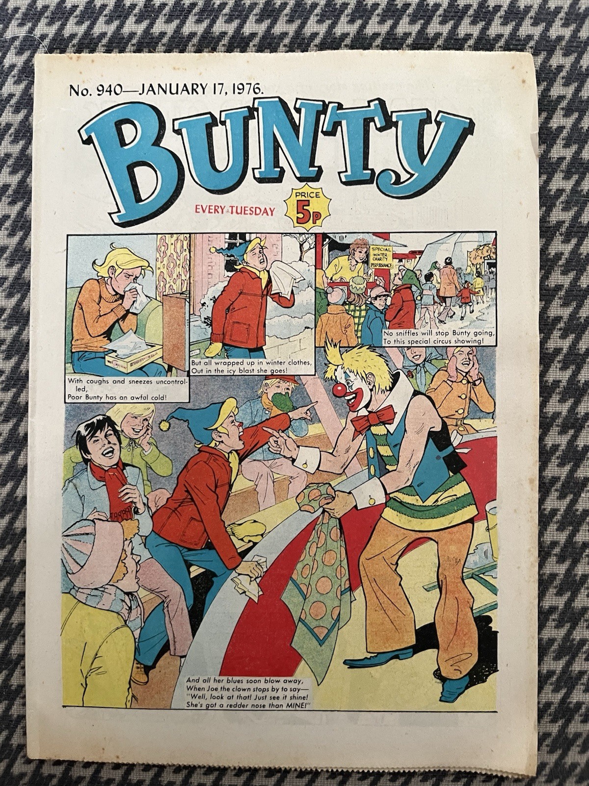 Bunty Comic No# 940 January 17th 1976 FN/VF