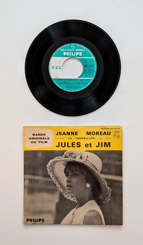 Jules et Jim - Bande Originale du Film - Disque vinyle 45 tours