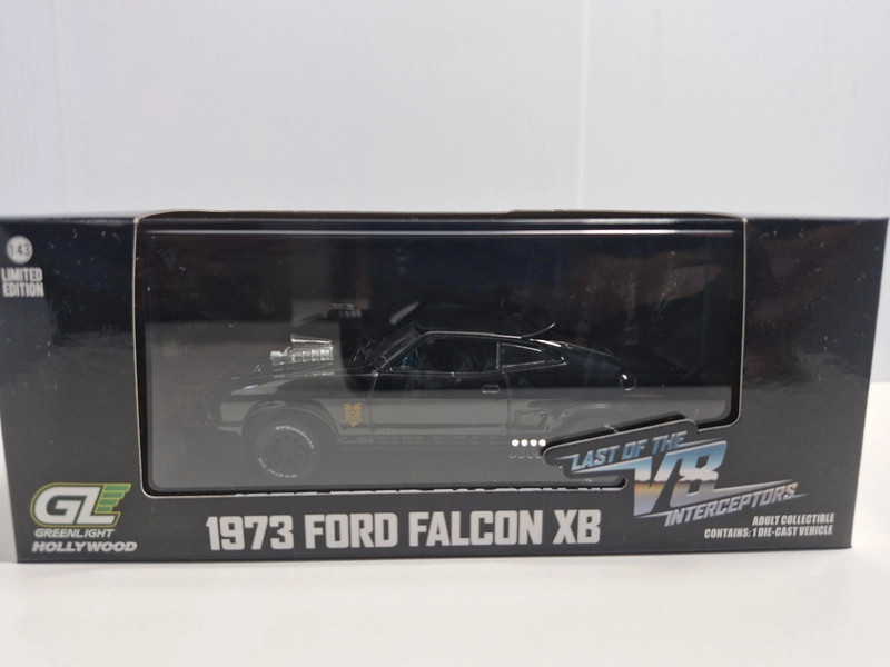 ford falcon xb 1973 mad max last of the v8 interceptors greenlight 1/43