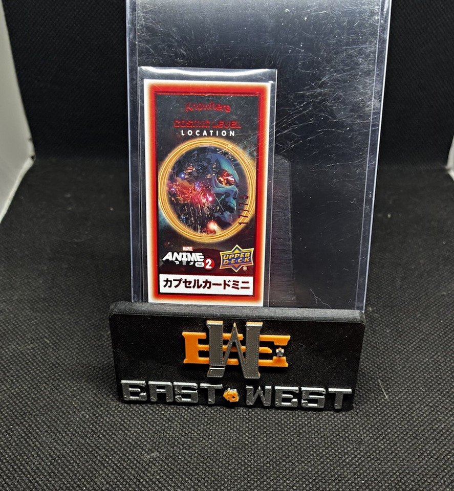 Upper Deck Marvel Anime Vol. 2 Capsule Knowhere: Celestial Location red /75