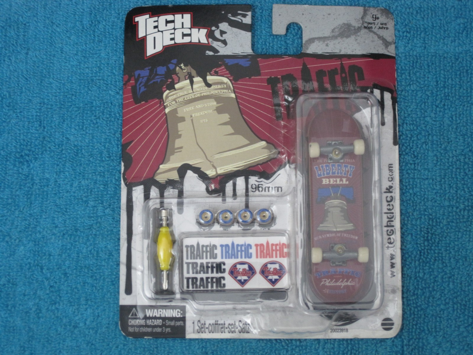 Traffic Tech Deck skateboard 96mm tastiera rara vintage NOS sigillata Oyola