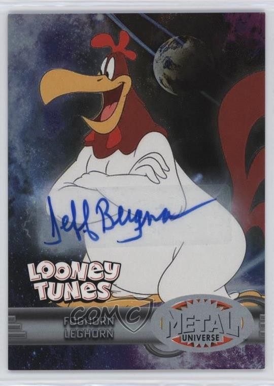 2024 Fleer Retro Looney Tunes /50 Jeff Bergman come Foghorn Livorno Auto 0he