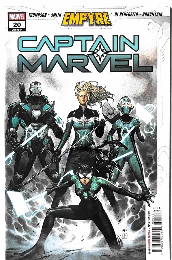 Captain Marvel #20 (2020) Marvel First Printing Spider-Woman Comic