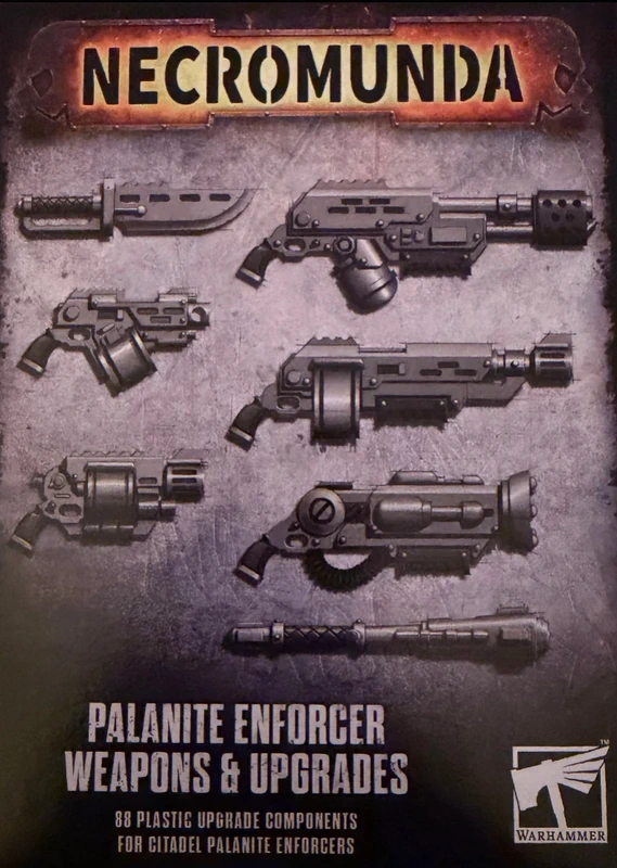 Warhammer Necromunda Enforcer Weapons & Upgrades