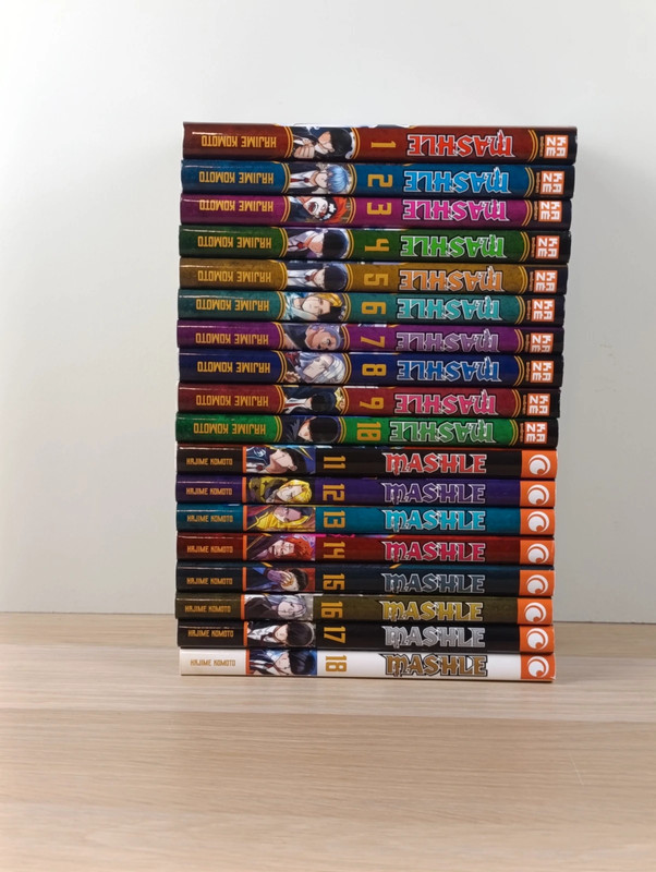 Manga Mashle 1 à 18 intégrale