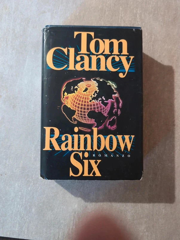 "Rainbow Six" Tom Clancy Libro Book Thriller