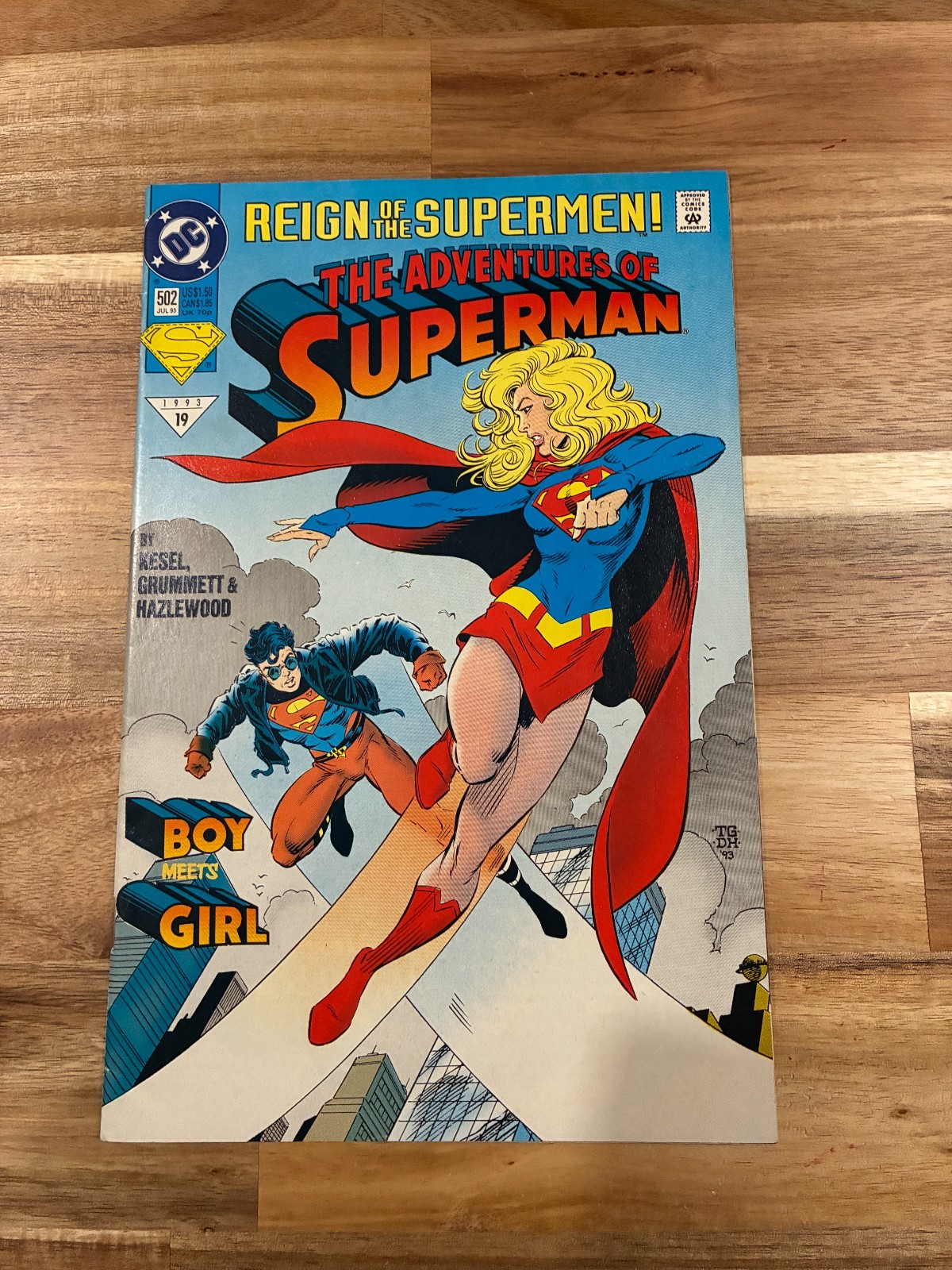 Adventures of Superman #502 (Jul 1993, DC) VF 8.0