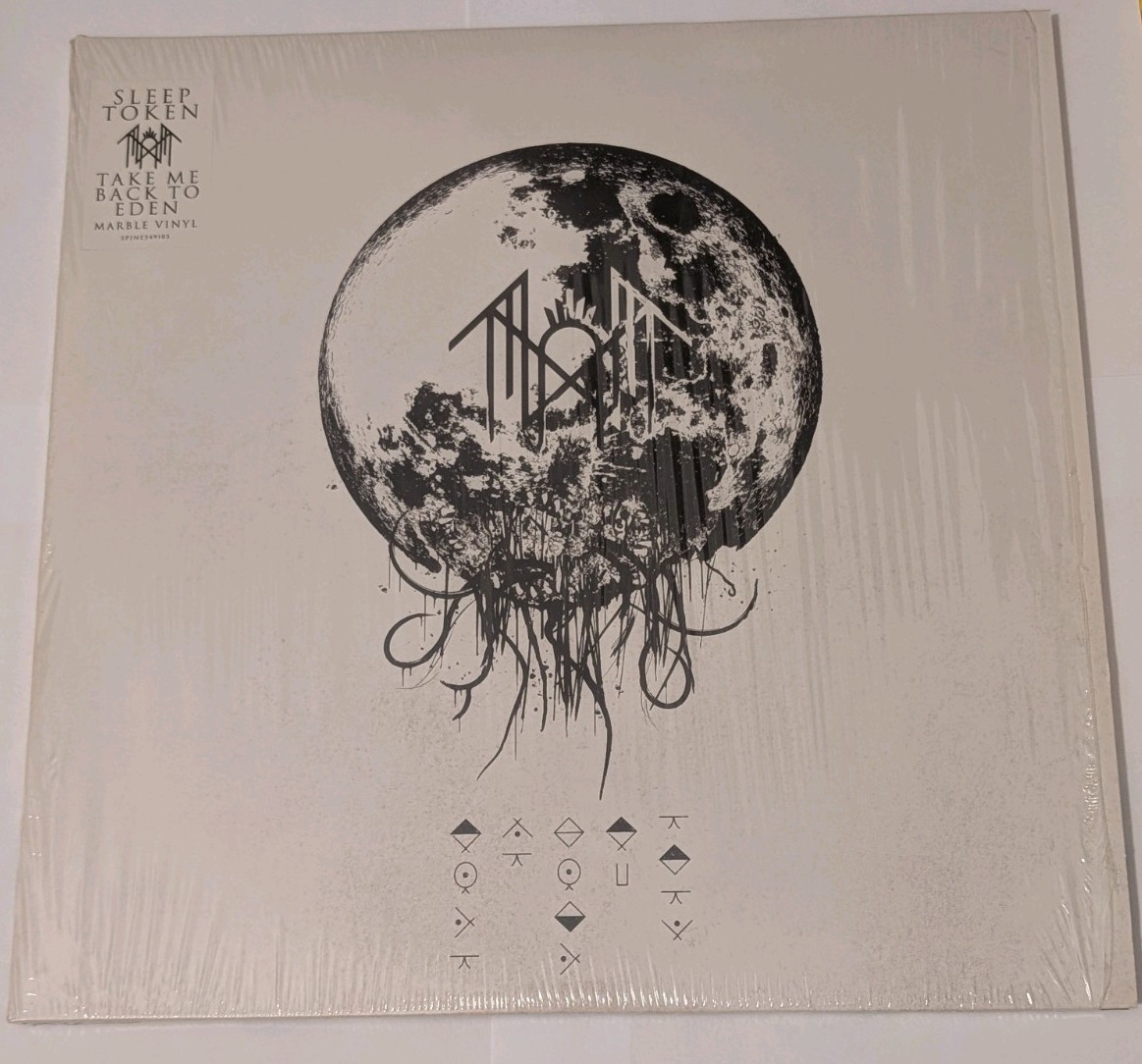 SLEEP TOKEN Take Me Back to Eden Vinyl (2023) Silver Marble Variant