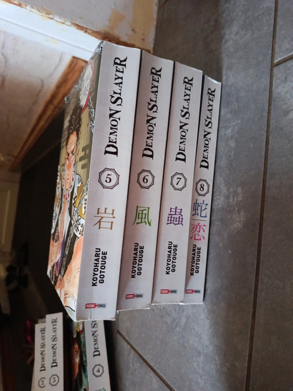 Tome 5 a 8 demon slayer