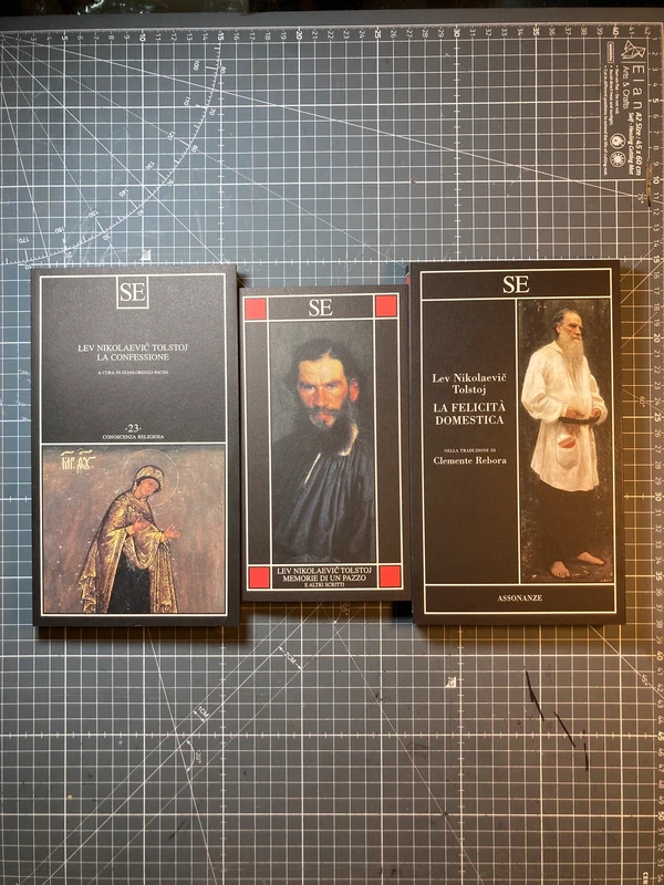 Lev Nikolaevič Tolstoj, Lotto 3 libri - SE / Q1
