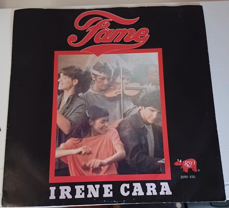 Singeltje Irene Cara: Fame,  originele persing