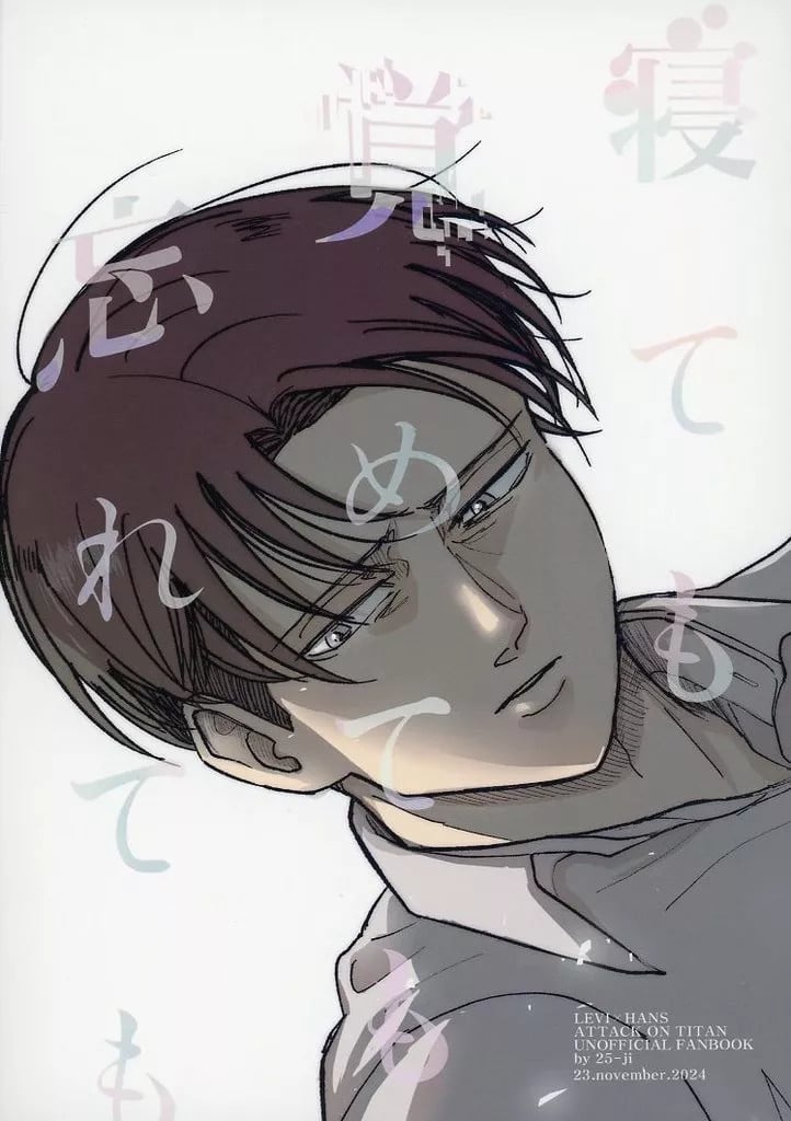 Attack on Titan doujinshi BL A5 96p re:incarnazione ricordi dimenticati 14Y+ JAPA