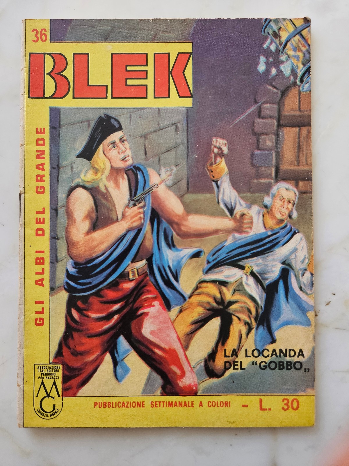 71) ALBI DEL GRANDE BLEK  n.   36   -  ed. Dardo 1964 -   ottimo++
