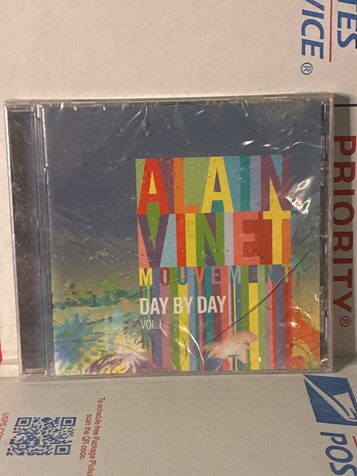 #220 CD BRAND NEW~Alain vinet mouvement day by day vol.1