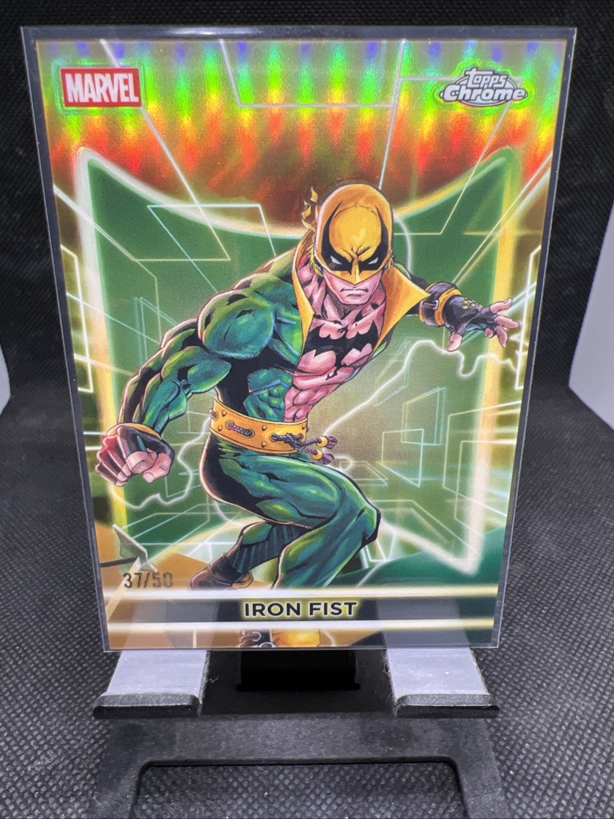 2026 Topps Marvel Neon - Iron Fist  Gold /50