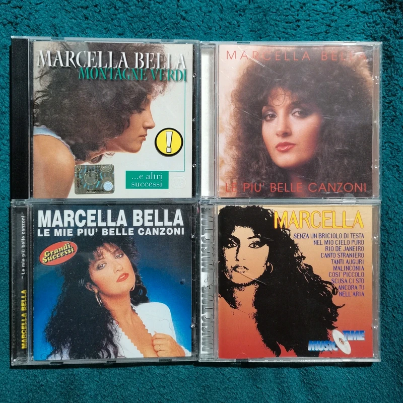 Marcella Bella - Le Più Belle Canzoni Montagne Verdi - 4 cd best