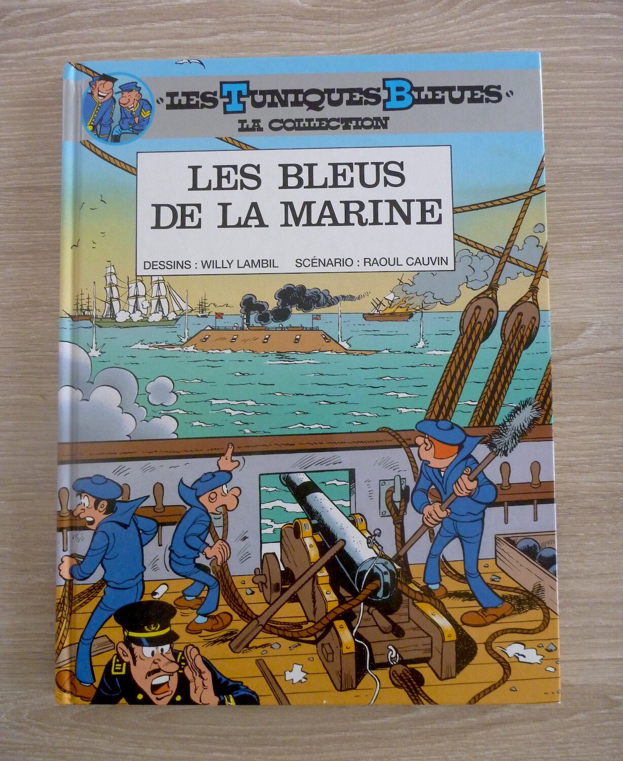 Les tuniques bleues T.7 Les bleus de la marine BD W. Lambil, R. Cauvin - C. NEUF