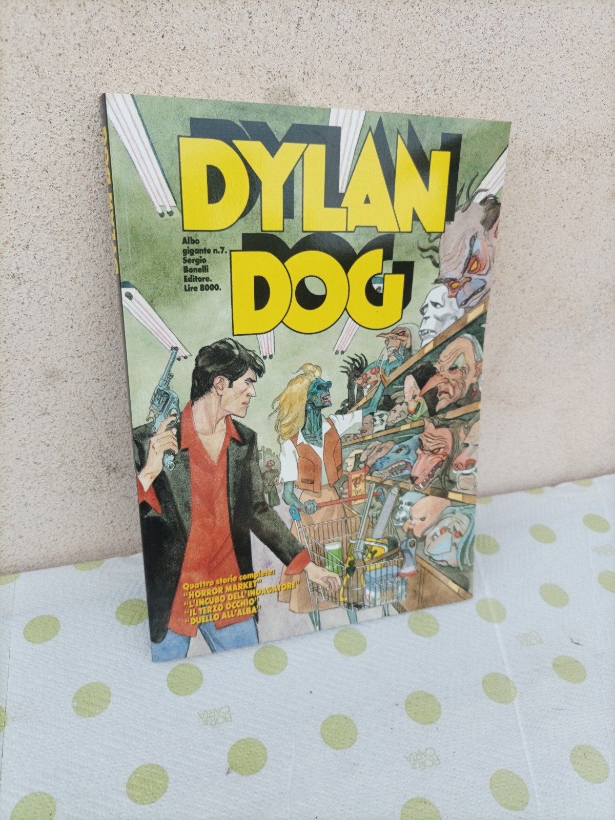 Tris Albi GIGANTI Dylan Dog N. 4 - 6 - 7 - S. Bonelli Edit - Ottime Condizioni