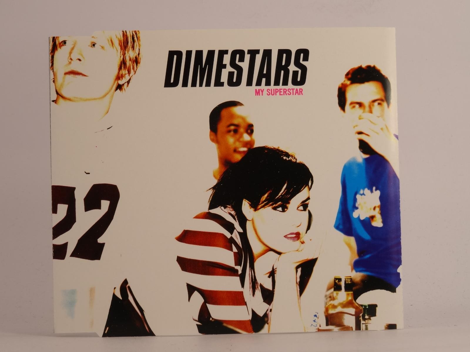 DIMESTARS MY SUPERSTAR (E73) 1 Track Promo CD Single plus Picture Sleeve POLYDOR