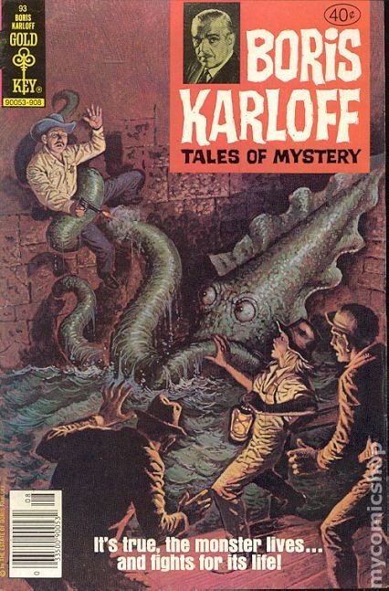 Boris Karloff Tales of Mystery #93 VG 1979 Stock Image Low Grade