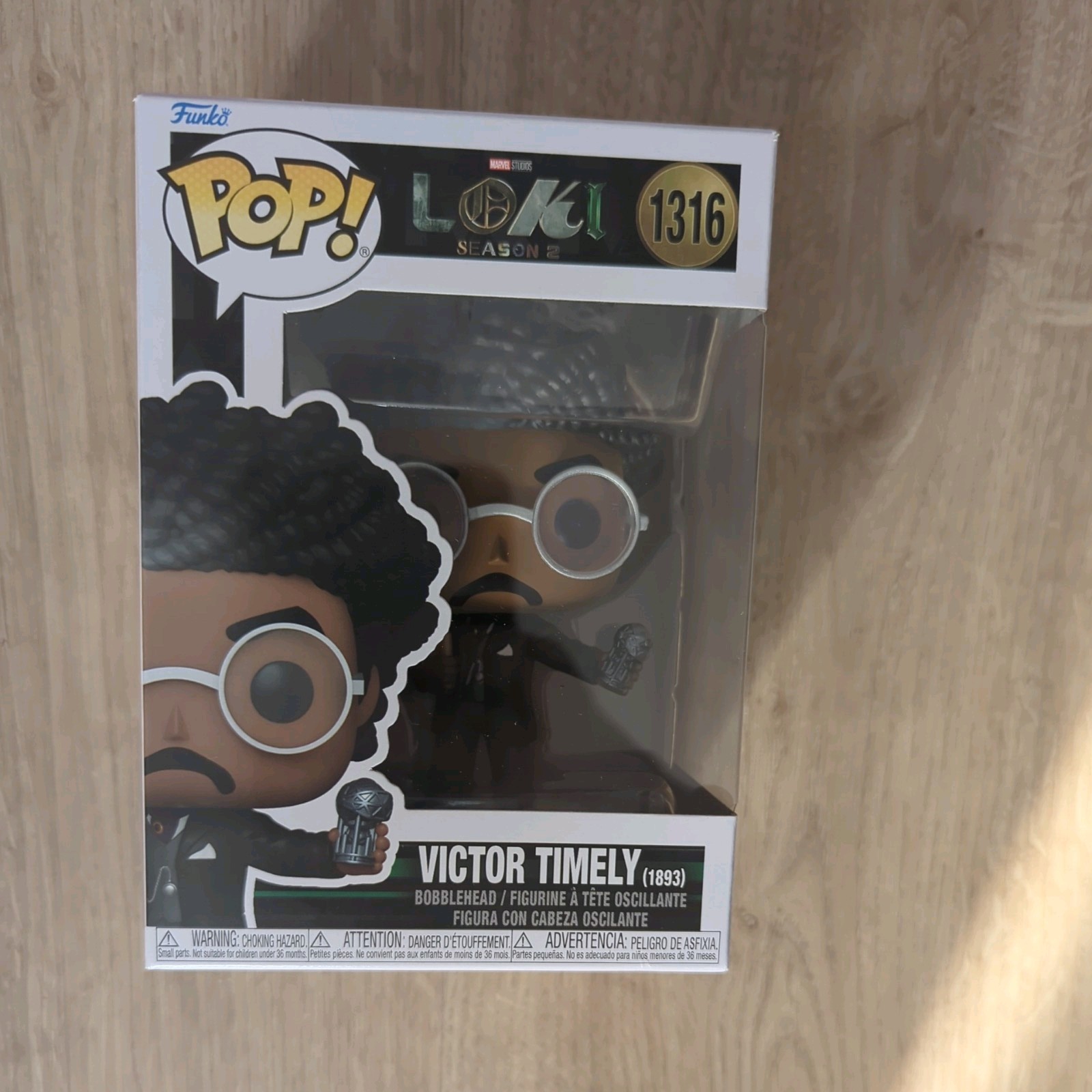Funko POP! Marvel Victor Timely 1893 Loki Season 2 #1316 Vinyl Figure Free P&P 