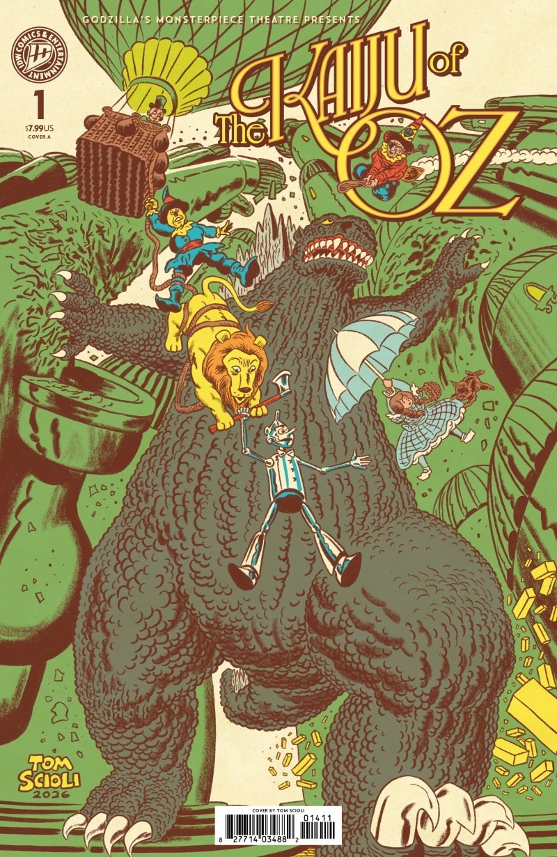 Godzilla’s Monsterpiece Theatre Presents: Kaiju of Oz CVR A Scioli (0013)