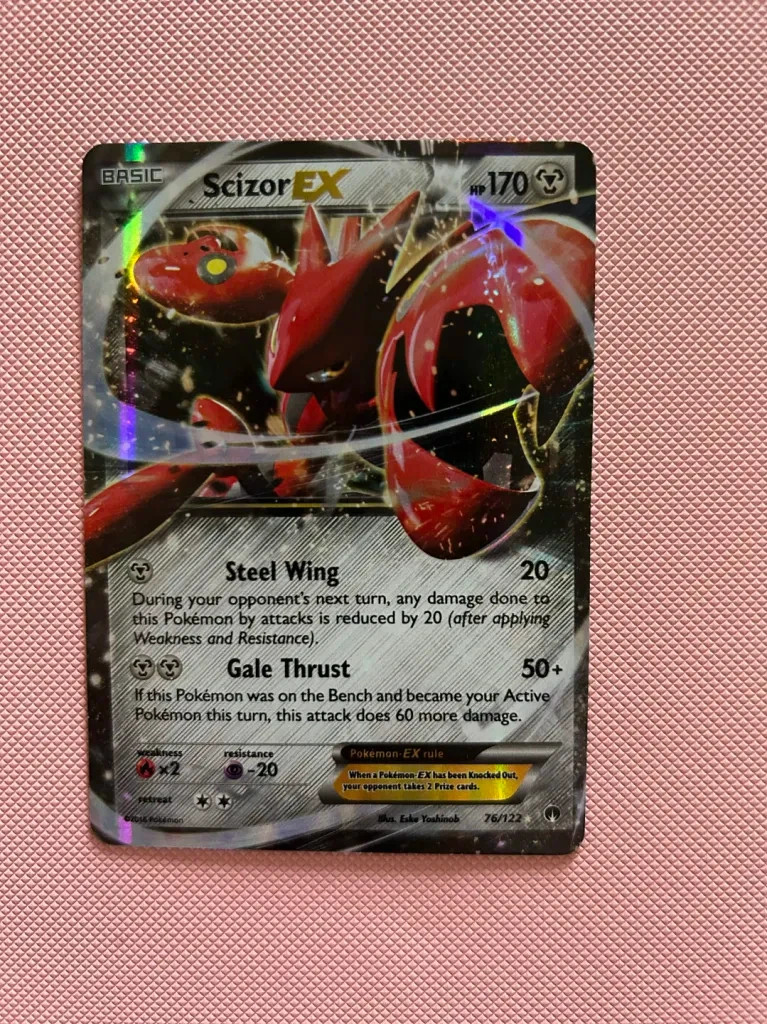 Scizor EX 76/122 Breakpoint Holo - English - Pokemon TCG