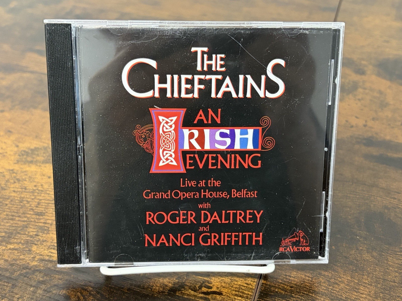 Chieftains Live With Daltrey Music CD Album Grand Opera House Belfast GE BMG
