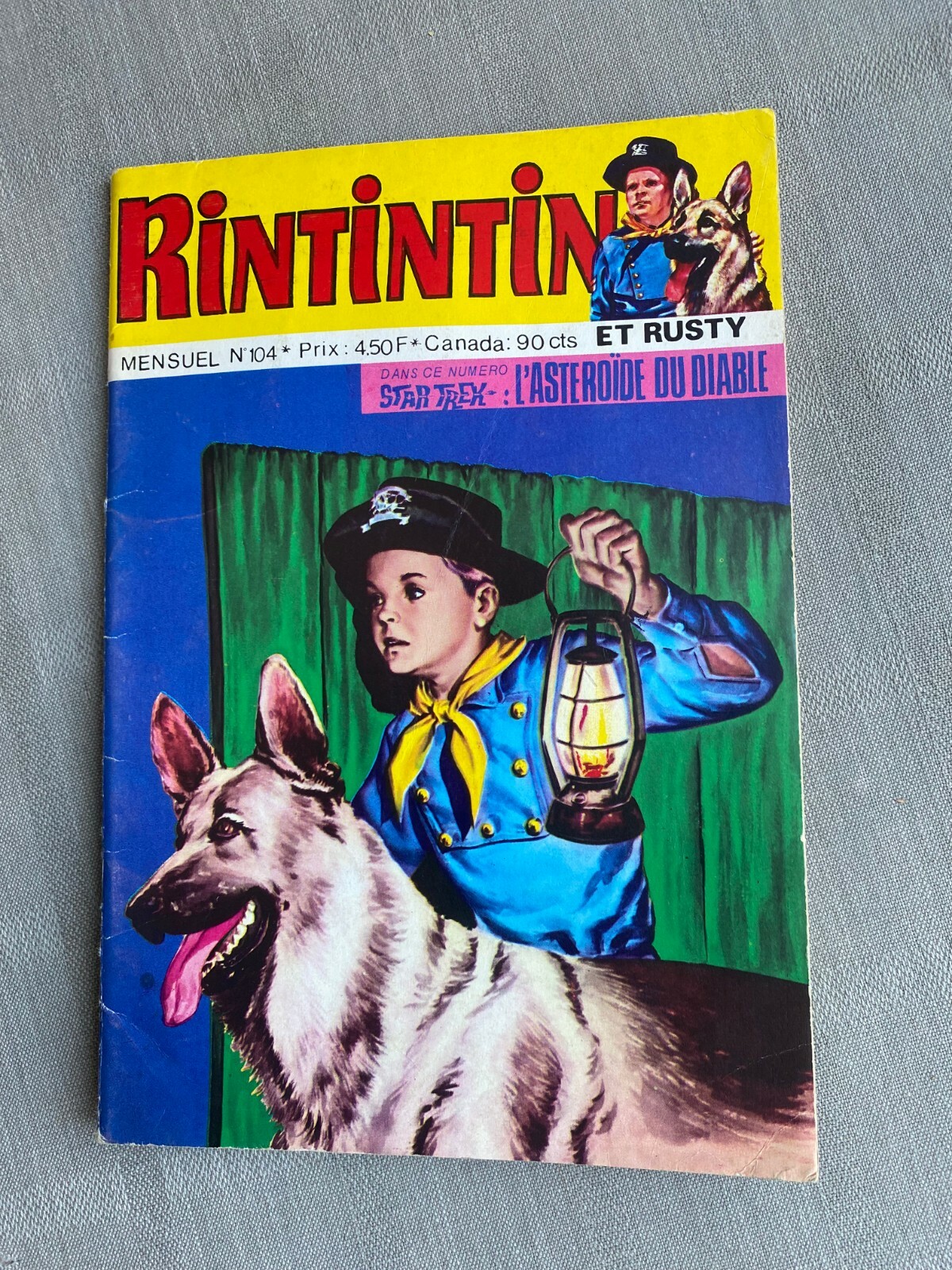 RIN TIN TIN N°104 2A SERIE 1978 IN BUONE CONDIZIONI / MOLTO BUONE CONDIZIONI