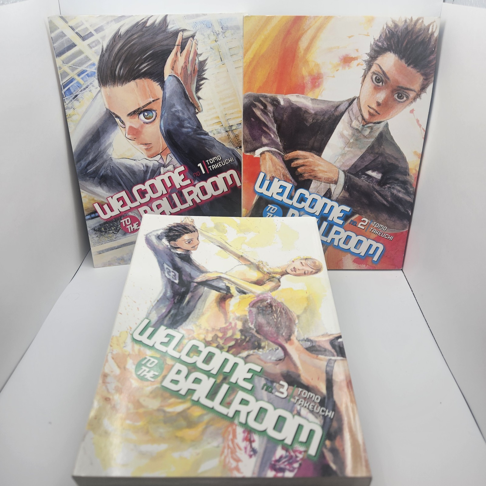 Welcome to the Ballroom manga volumi 1-3 inglese