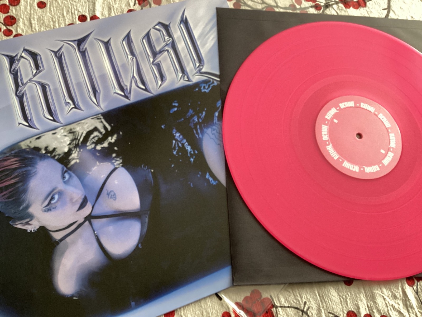 Denuit Ritual Pink Vinyl Gothic Dark Wave